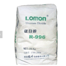 Nano Tio2 Lomon R996/tio2 Titanium Dioxide Rutile HS Code 3206111000 titanium tio2